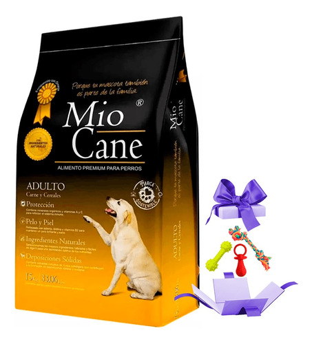 Comida Para Perro Adulto Mio Cane Premium 15 Kg