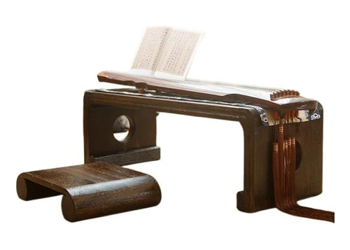 Mesa Auxiliar Móvil Mesa Consola Guqin Piano Muebles Antiguo