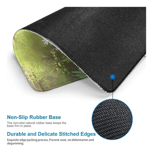 Mouse Pad Antideslizante Impermeable 24x20 Cm