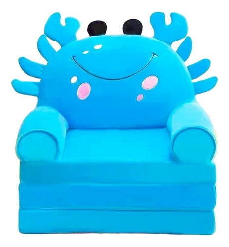 Sofá Plegable For Niños Pequeños, Sillón, Funda Lavable A2