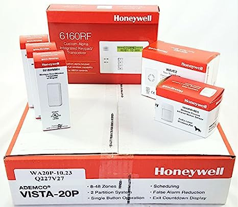 Honeywell Vista 20p Wireless Kit With A 6160rf Keypad, One 5