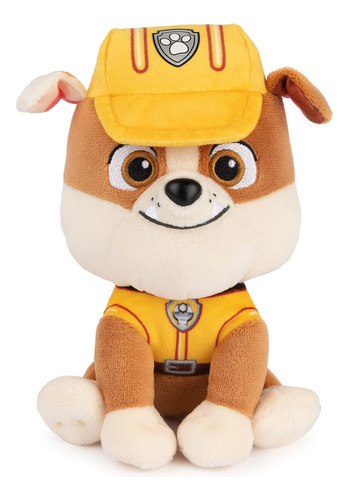 Peluche Paw Patrol Rubble Patrulla Canina 15cm