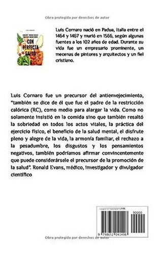Consejos Y Medios Faciles Para Vivir Mucho Tiempo.., De Cornaro, Luis. Editorial Independently Published En Español