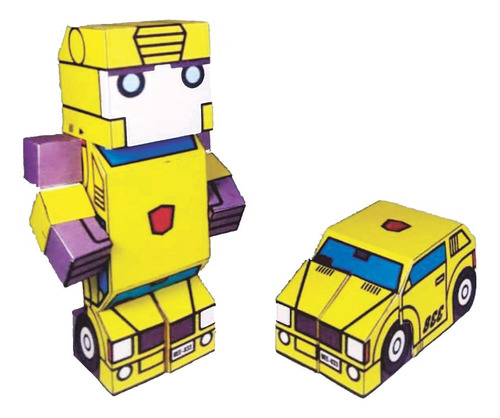 Morfobot Transformers Bumblebee - Modelo Para Armar (pdf)