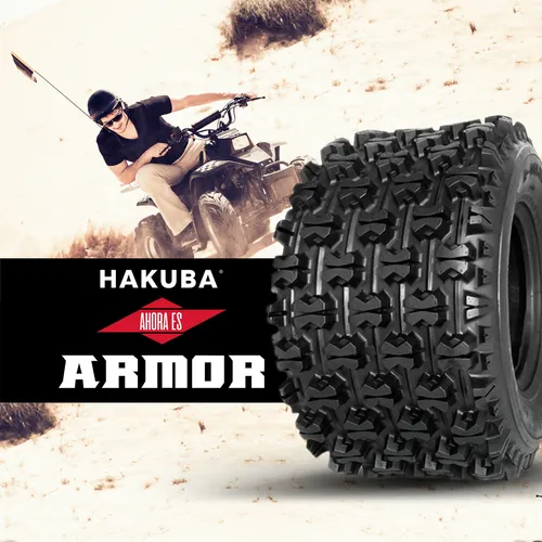 Llanta Cuatrimoto Atv 20x11-9 P357 Tl 43j 6pr Hakuba-armor