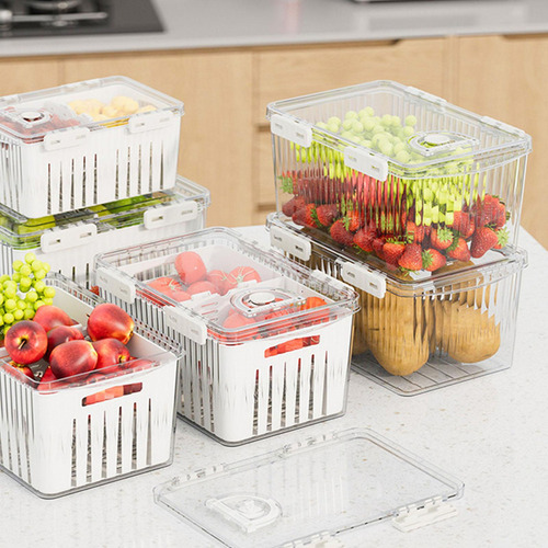 Contenedor De Almacenamiento De Frutas Y Verduras Con S