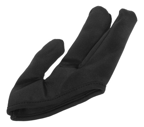 2 Guantes De Tres Dedos Resistentes Al Calor Para Peinar