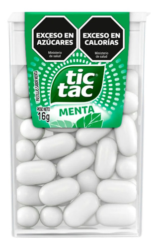Pastillas Tic Tac Menta X12u - Tuttomax