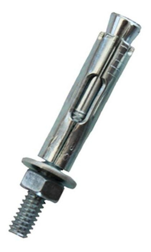 Taquete Con Camisa, Mxetk-001, Diámetro Del Tornillo 3/16 Ø, Color Gris