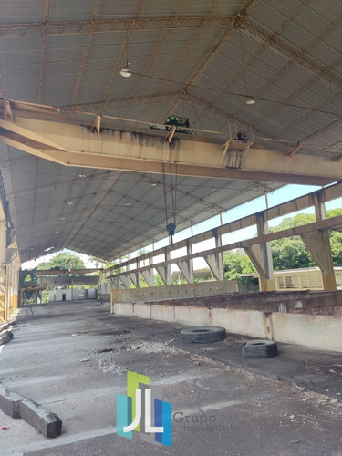 Terreno Techado, Ubicado En Zona Industrial De Guacara, Valencia