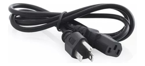 Cable De Poder Pc (atx) 1.2mts, Negro (pack X 10 Unidades