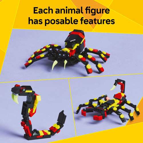 Lego Creator 31159 Animal 3en1 Araña Escorpion O
