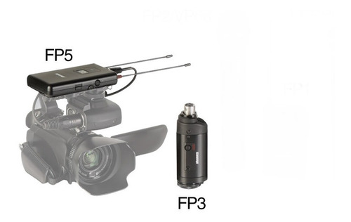 Sistema Shure De Mcirofone S/fio P/camera Fp35-j3