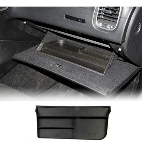 Glove Box Insert Abs Organize Storage Tray Fit For Dodge Cha