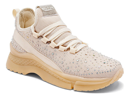 Tenis Been Class 17674 Para Mujer Color Beige E7