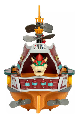 Nintendo Super Mario Deluxe Set Barco Bowser Nuevo