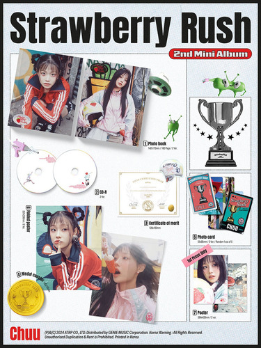 Chuu - Strawberry Rush 2do Mini Album Random Original Kpop