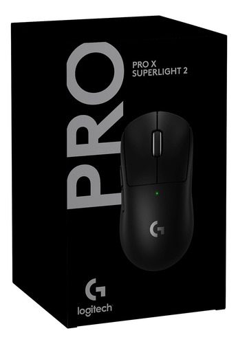 Mouse Gamer Logitech G Pro X Super Light 2 Wireless Black