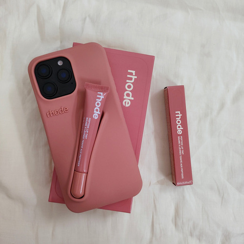 Funda Rhode Hailey Bieber Original Con Para iPhone /+pegatin