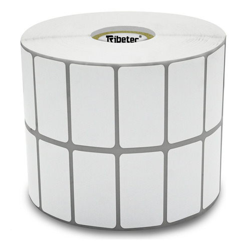 Etiqueta Térmica Directa 40x22 Mm Rollo 5000 Pzas C1 Color Blanco