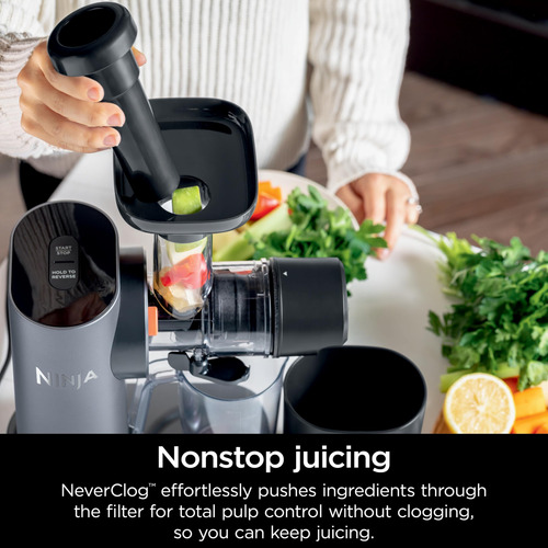 Ninja Jc150 Neverclog Exprimidor De Prensa En Fro, Potente E
