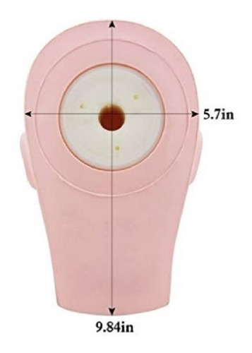 Imagen 3 de 3 de Maniquí Para Prácticas De Pestañas Y Microblading 20 Verdes
