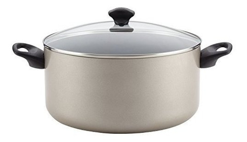 Olla De Aluminio Antiadherente Farberware, 10.5 Qt, Plateada