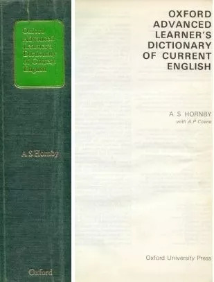 Oxford Advanced Learner's Diccionary Of Current English