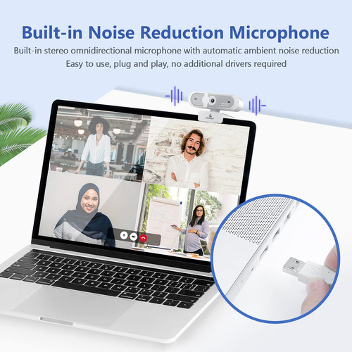 Webcam Nexigo N660p (gen 2) 1080p 60fps Con Control De