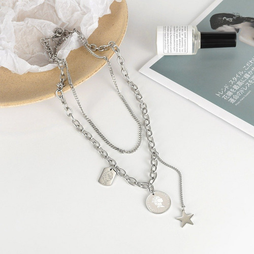 E Collar Ticared Urbano Cll1183 Estrella Monedas