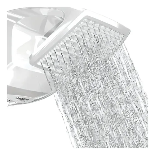 Lorenzetti Futura Ducha de Parede Multitemperaturas Design Moderno Branco 7500W