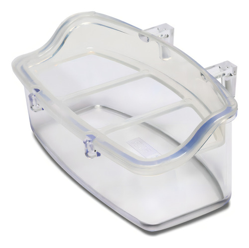 Comedouro Para Passaros Vip Cristal 130ml Injetfour-cód. 49