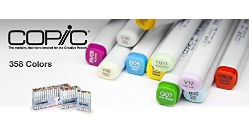 Set De 72 Marcadores Copic I72b Ciao, Variedad De Colores