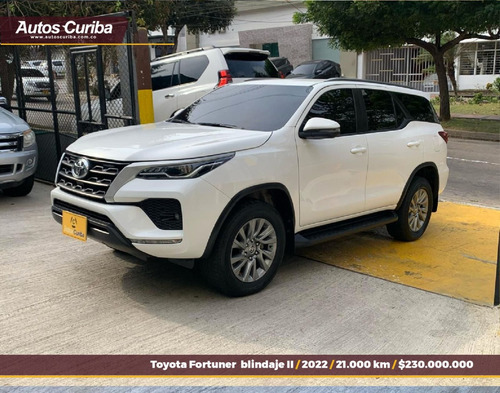 Toyota Fortuner 2022 Blindaje Ii 