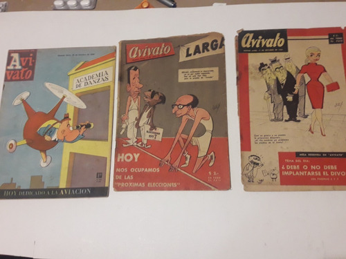 Revistas Avivato De 1956/7 Precio X Unidad