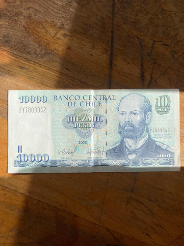 Billete Antiguo 10.000 (año 2006)