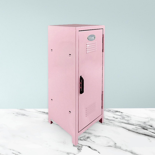 Gabinete De Almacenamiento De Maquillaje, Estante De Rosado