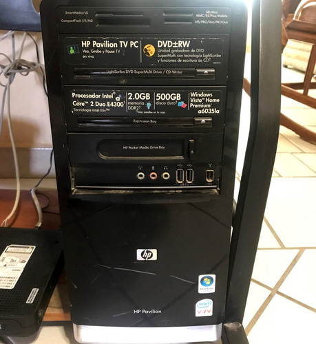 Computadora De Escritorio Hp Con Todos Los Accesorios (Usado)