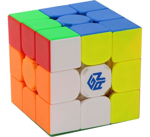 Cubo Mágico Profissional Gan 356 I Magnético Bluetooth Cor Da Estrutura Stikerless