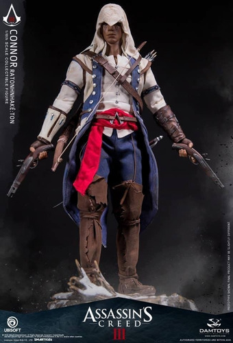 Figura Connor 1/6 Assasins Creed Iii  Damtoys No Hot Toys