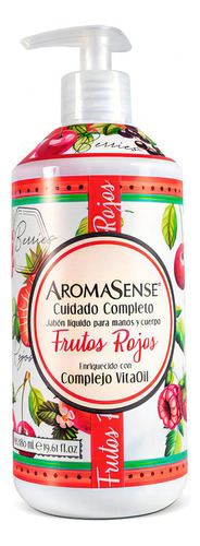 Jabon Liquido Aromasense Frutos Rojos - mL