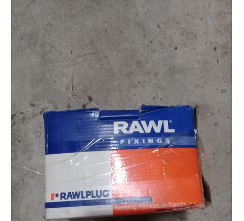 Ramplug Metálico C/tornillo Rosca 3/8 Rawl Pack 6 Unidades