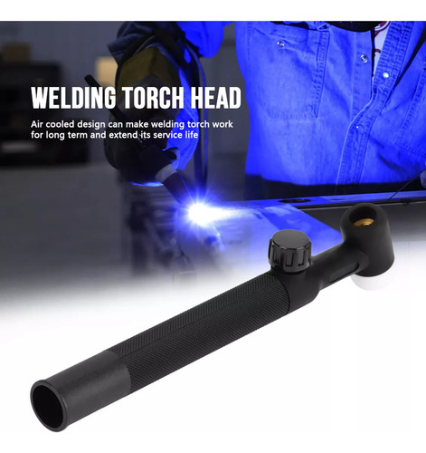 Cabeça De Tocha De Soldagem Wp-17v Tig, Corpo Flexível