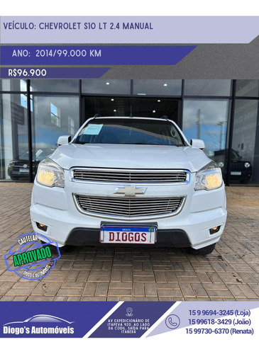 Chevrolet S10 2.4 Lt Cab. Dupla 4x2 Flex 4p