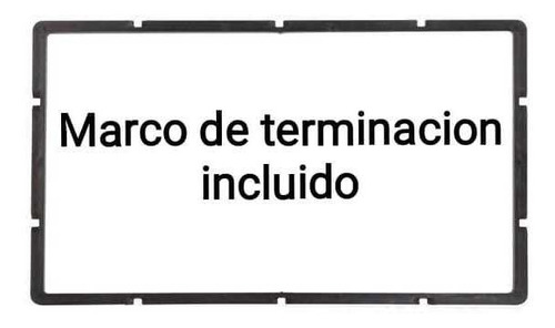 Marco Frente Adaptador 2 Din Sandero Duster Logan Kwid