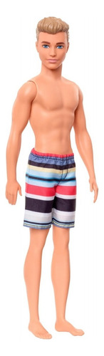 Muñeco Ken Beach Doll Linea Playa Mattel