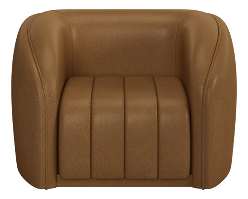 Kit Sofá 5 Lugares Para Sala 332cm com 02 Poltronas Lazio M03 Couríssimo Whisky