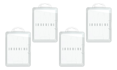 Estuche Para Cepillos De Dientes, Caja De Embalaje, 4 Piezas