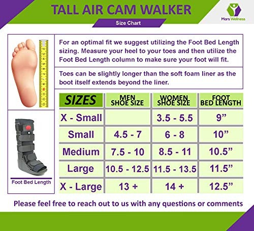 Bota Neumatica Alta Walker Para Fractura De Tobillo Bota Est