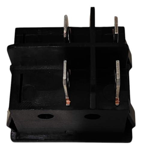 Boton Balancin Rocker On Off 250v 30a Uso Rudo Terminales Negro